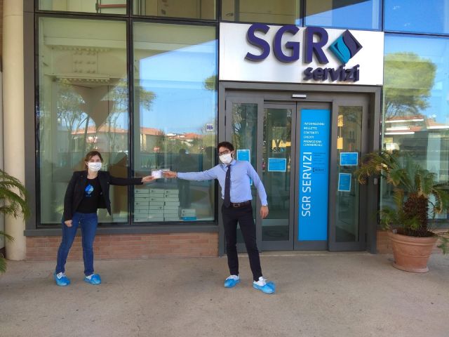 Consegna Mascherine SGR