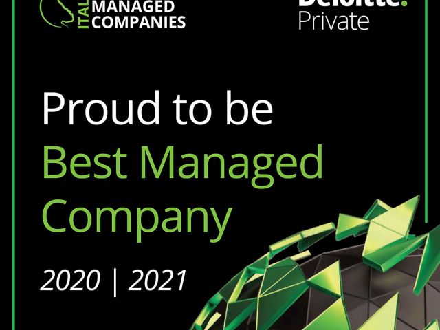 BEST MANAGED COMPANIES AWARD – 2021