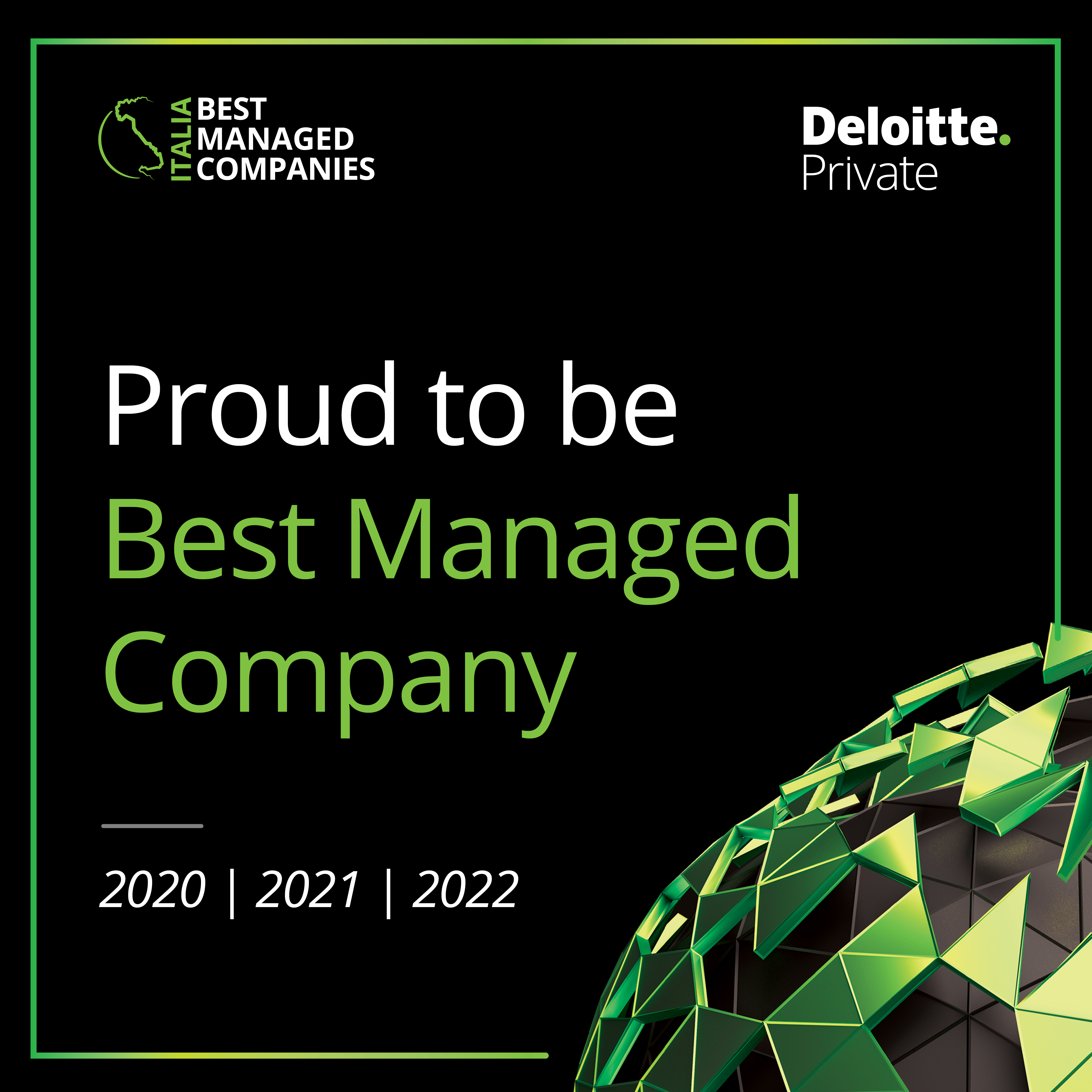 “BEST MANAGED COMPANIES” AWARD DELOITTE PRIVATE 2022